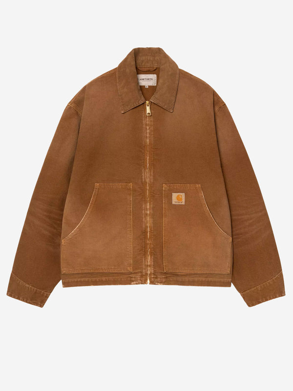 CARHARTT WIP OG 'Arcan' jacket brown destroy wash I036867