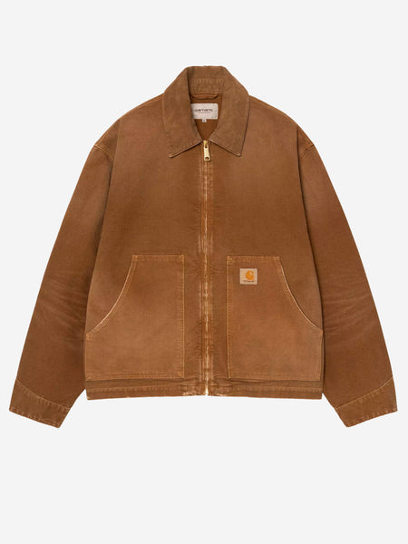 CARHARTT WIP OG 'Arcan' jacket brown destroy wash I036867