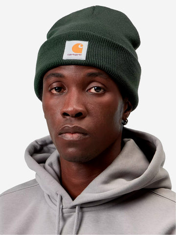 CARHARTT WIP Berretto verde scuro Short Watch Hat Verde scuro