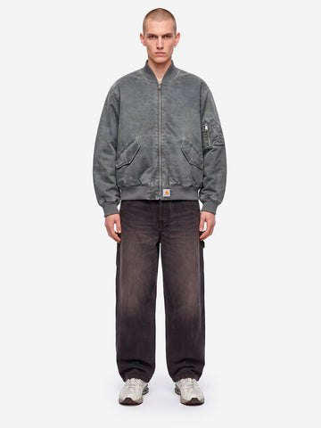 CARHARTT WIP Bomber Orman heavy enzyme wash Grafite