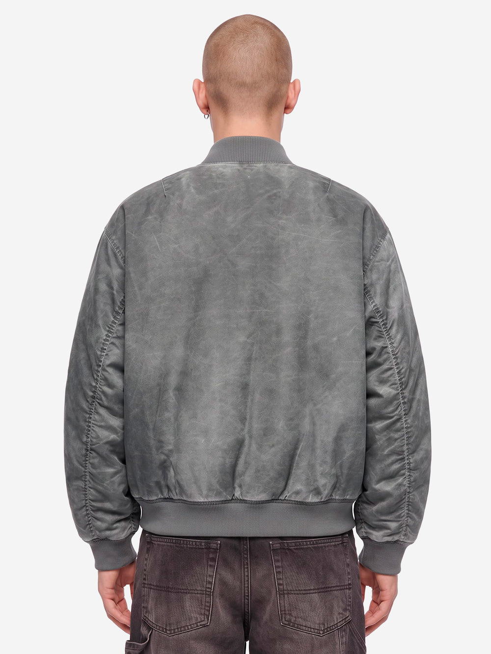 CARHARTT WIP Bomber Orman heavy enzyme wash Grafite Urbanstaroma