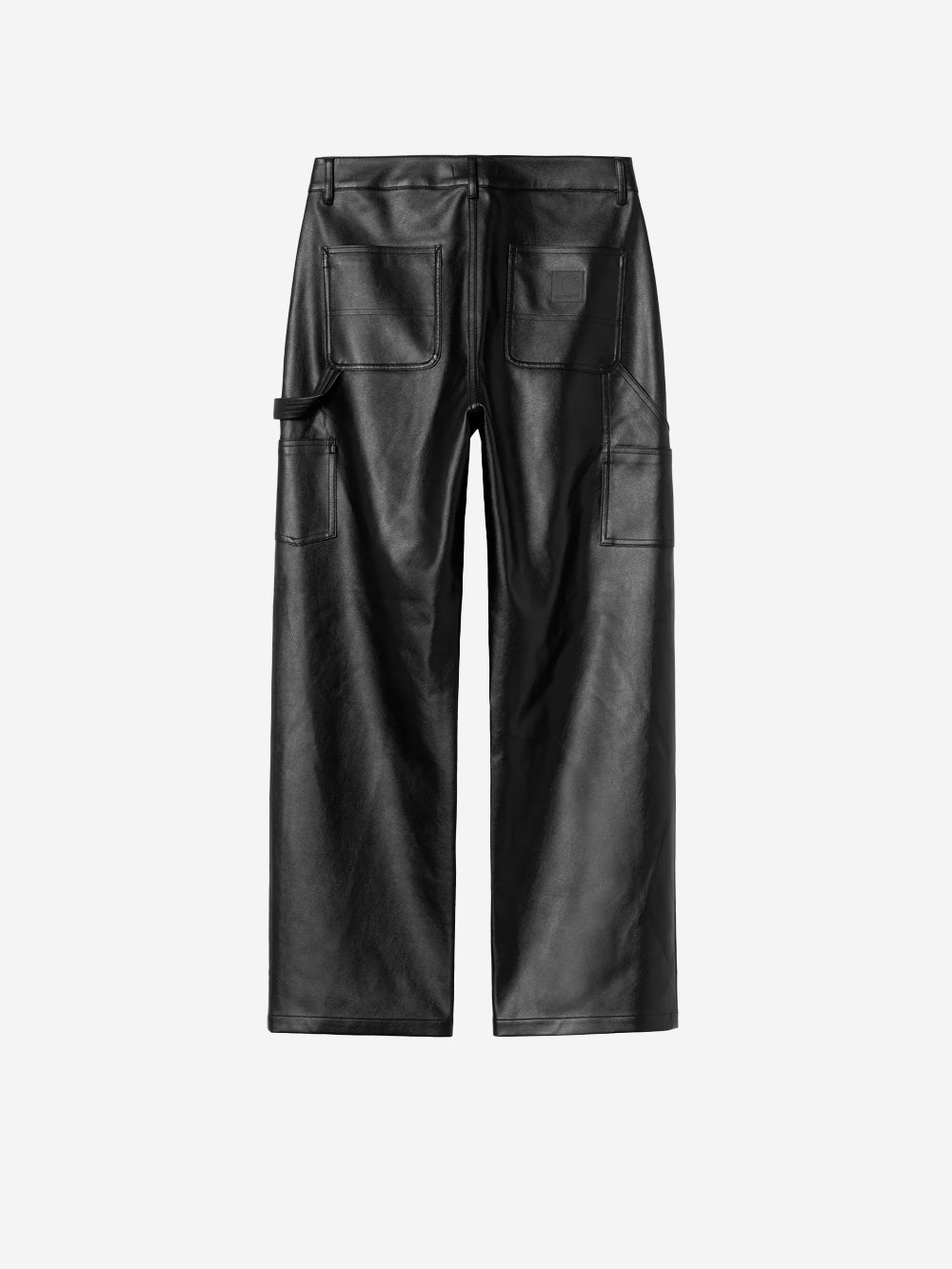 CARHARTT WIP W' Pantaloni Arizona in pelle sintetica neri Black Urbanstaroma