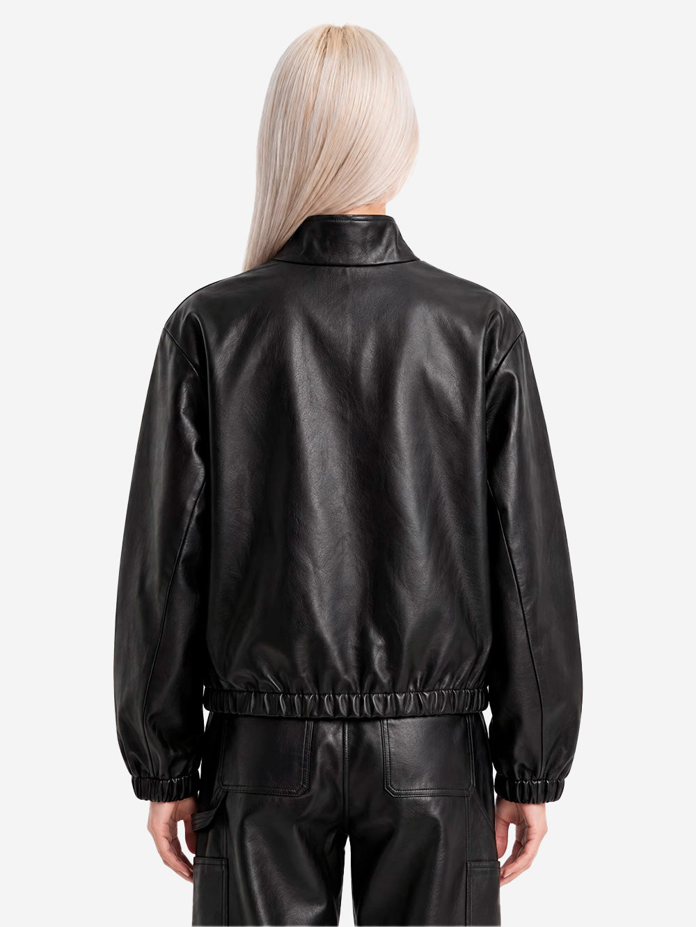 CARHARTT WIP W' Giacca Arizona in pelle sintetica nera Black Urbanstaroma