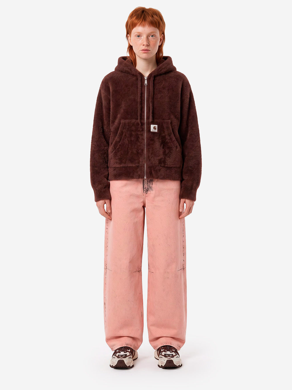 CARHARTT WIP W' Maine Active Giacca in maglia Cioccolato Urbanstaroma