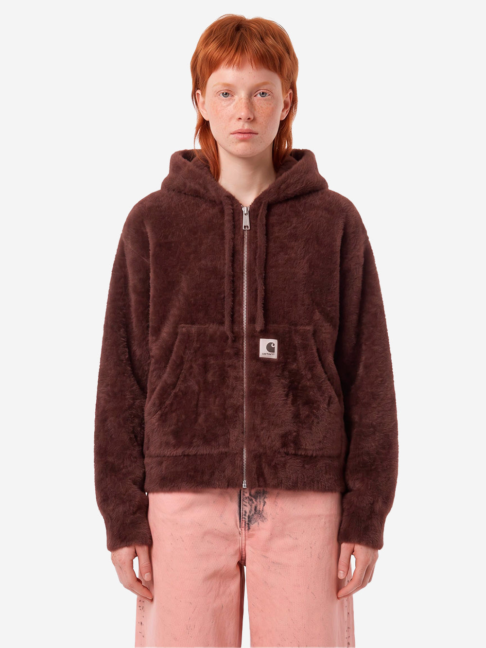 CARHARTT WIP W' Maine Active Giacca in maglia Cioccolato Urbanstaroma