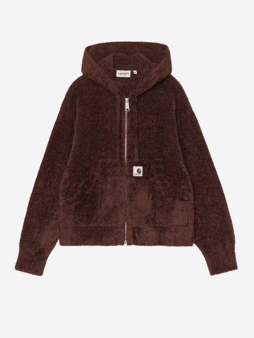 CARHARTT WIP W' Maine Active Giacca in maglia Cioccolato
