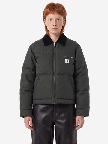 CARHARTT WIP W' Raymond Jacket verde scuro Petrolio