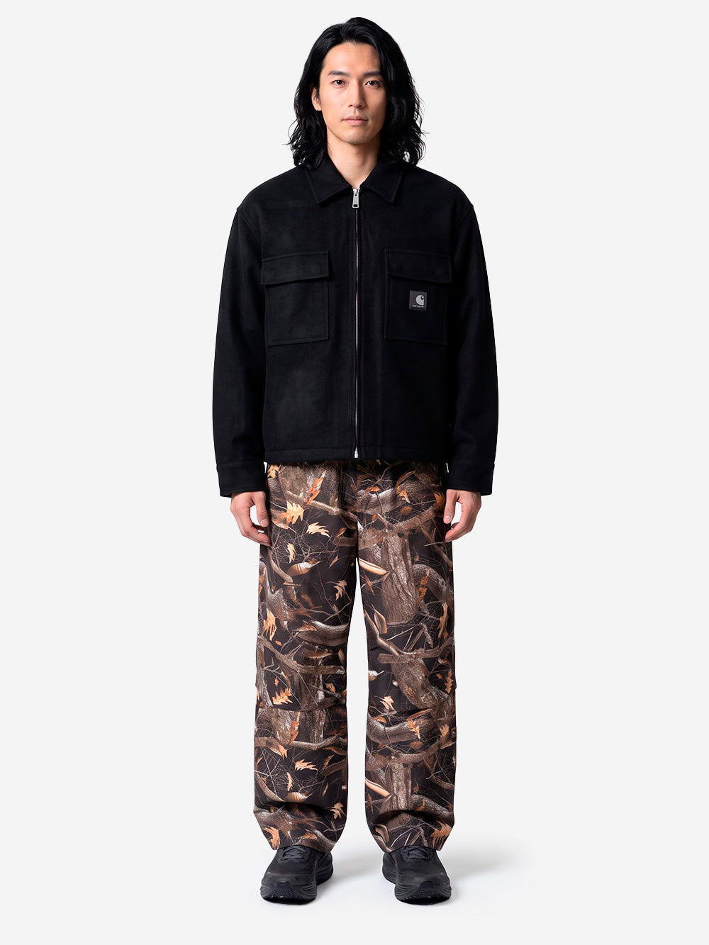 CARHARTT WIP Atoka Shirt Jac Camicia nera Nero Urbanstaroma
