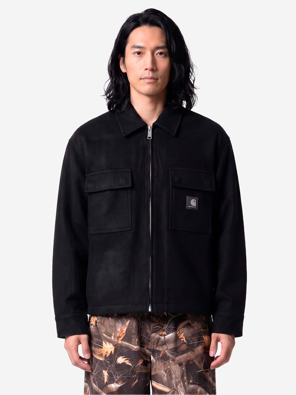 CARHARTT WIP Atoka Shirt Jac Camicia nera Nero Urbanstaroma
