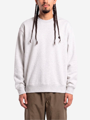 CARHARTT WIP Mack Felpa in misto cotone grigia Grigio chiaro