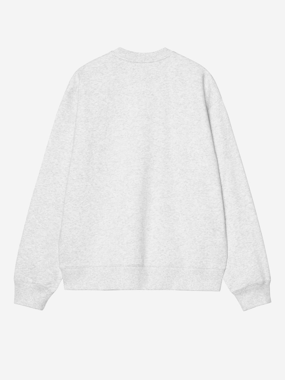 CARHARTT WIP Mack Felpa in misto cotone grigia Grigio chiaro Urbanstaroma