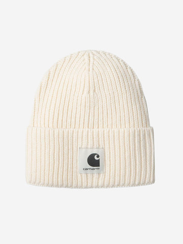 CARHARTT WIP Beanie 'Mira' in misto lana bianco naturale Panna