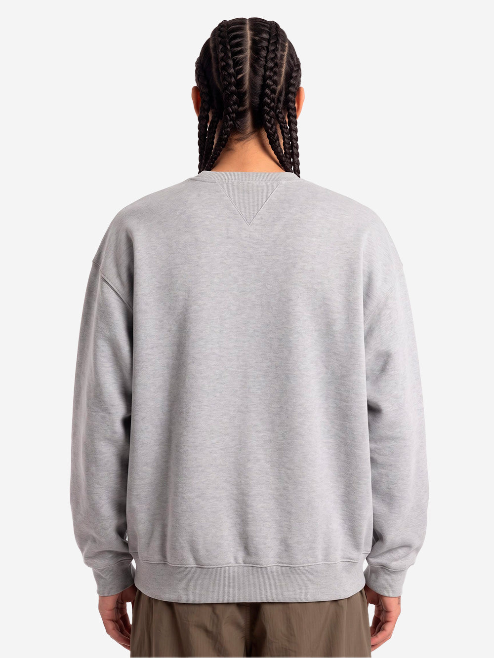 CARHARTT WIP Ebbert Felpa in misto cotone grigia Grigio Urbanstaroma