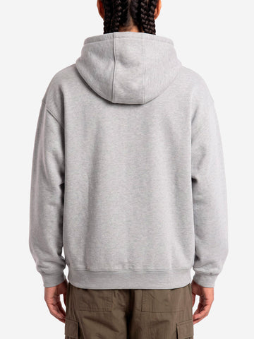 CARHARTT WIP Hooded Ebbert Felpa con zip grigia Grigio