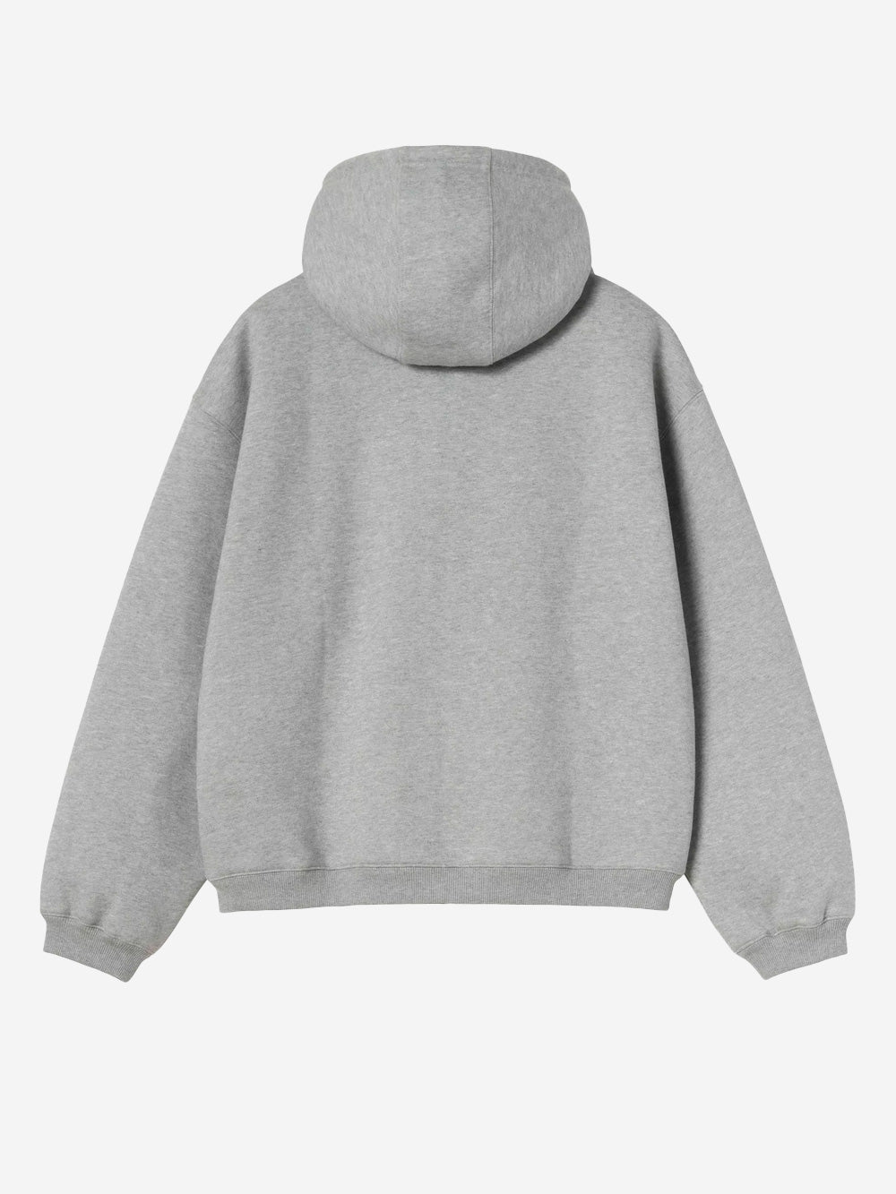 CARHARTT WIP Hooded Ebbert Felpa con zip grigia Grigio Urbanstaroma