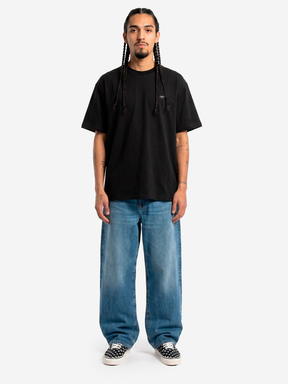 CARHARTT WIP T-shirt nera S/S 'Small Heart' Nero Urbanstaroma