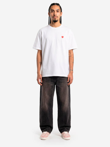 CARHARTT WIP T-shirt bianca S/S 'Small Heart' Bianco
