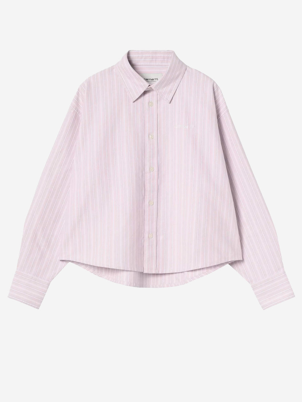 CARHARTT WIP Camicia L/S 'Kanan' a righe rosa Rosa Urbanstaroma