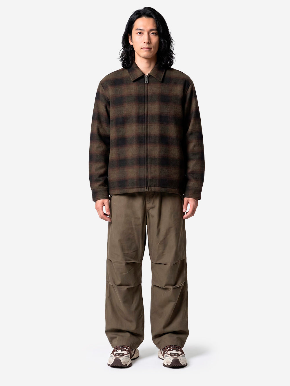 CARHARTT WIP Alton Giacca a quadri Nero Urbanstaroma