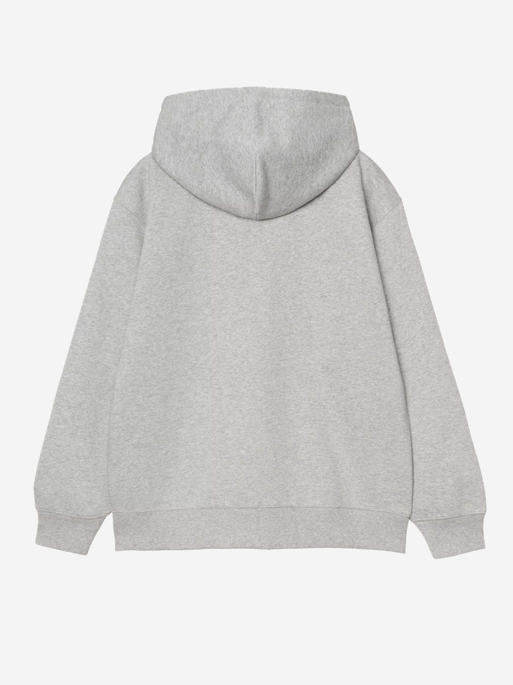 CARHARTT WIP Felpa grigia con cappuccio HD Small Heart Patch Grigio Urbanstaroma