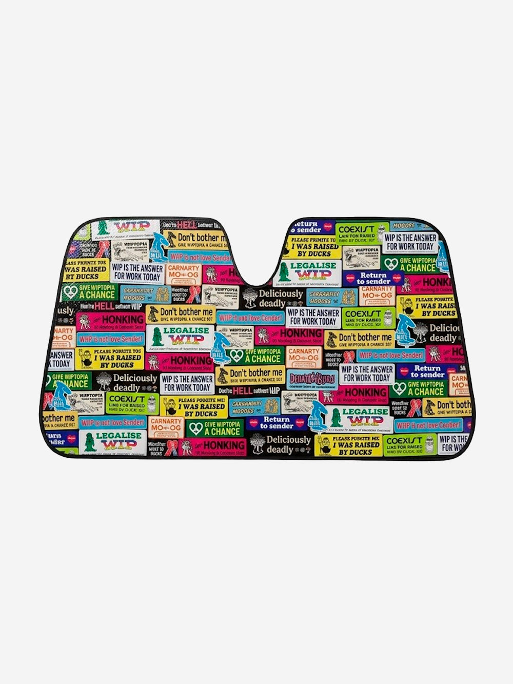 CARHARTT WIP Parasole anteriore per auto con sticker Multicolor Urbanstaroma