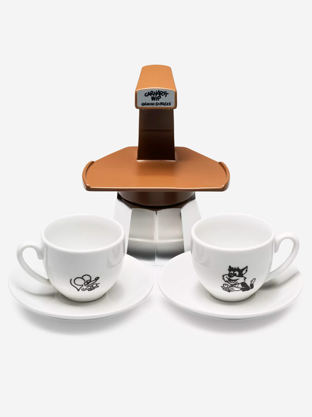 CARHARTT WIP Set Caffettiera a colonna Gemini Express Marrone Urbanstaroma