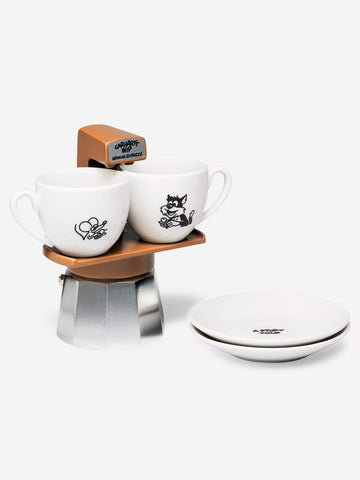CARHARTT WIP Set Caffettiera a colonna Gemini Express Marrone
