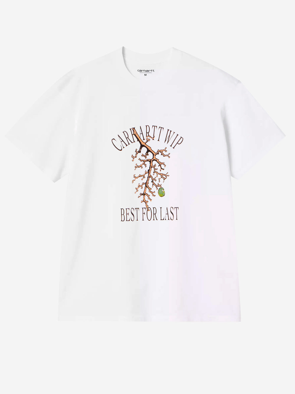 CARHARTT WIP T-shirt bianca S/S 'Grape Picker' Bianco Urbanstaroma