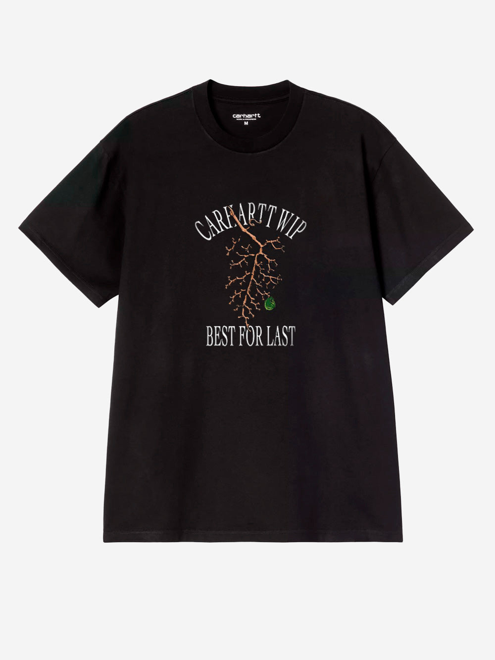 CARHARTT WIP T-shirt nera S/S 'Grape Picker' Nero Urbanstaroma