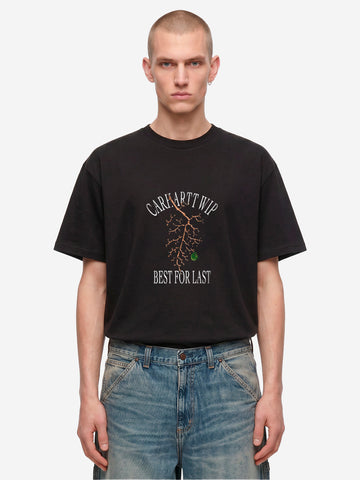 CARHARTT WIP T-shirt nera S/S 'Grape Picker' Nero