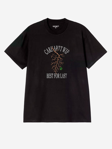 CARHARTT WIP T-shirt nera S/S 'Grape Picker' Nero
