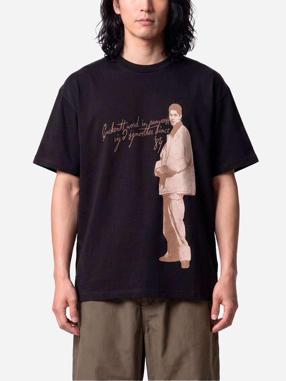 CARHARTT WIP T-shirt nera Archive 95 Nero Urbanstaroma