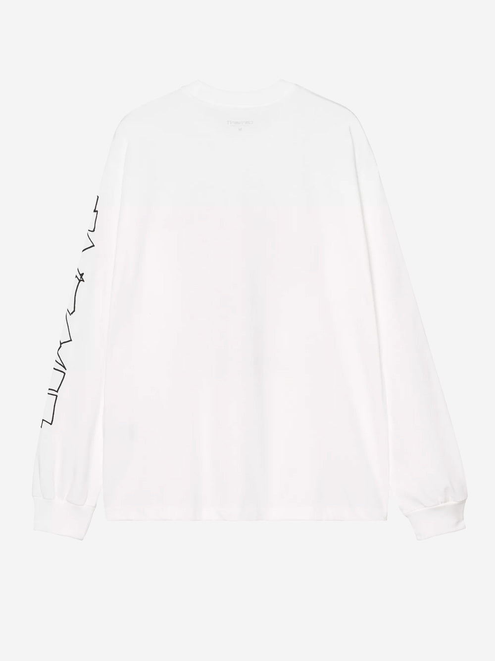 CARHARTT WIP T-shirt Blinkerfluid a maniche lunghe bianca Bianco Urbanstaroma