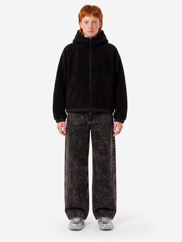 CARHARTT WIP W'Hooded Limm C Fleece Giacchetto Nero