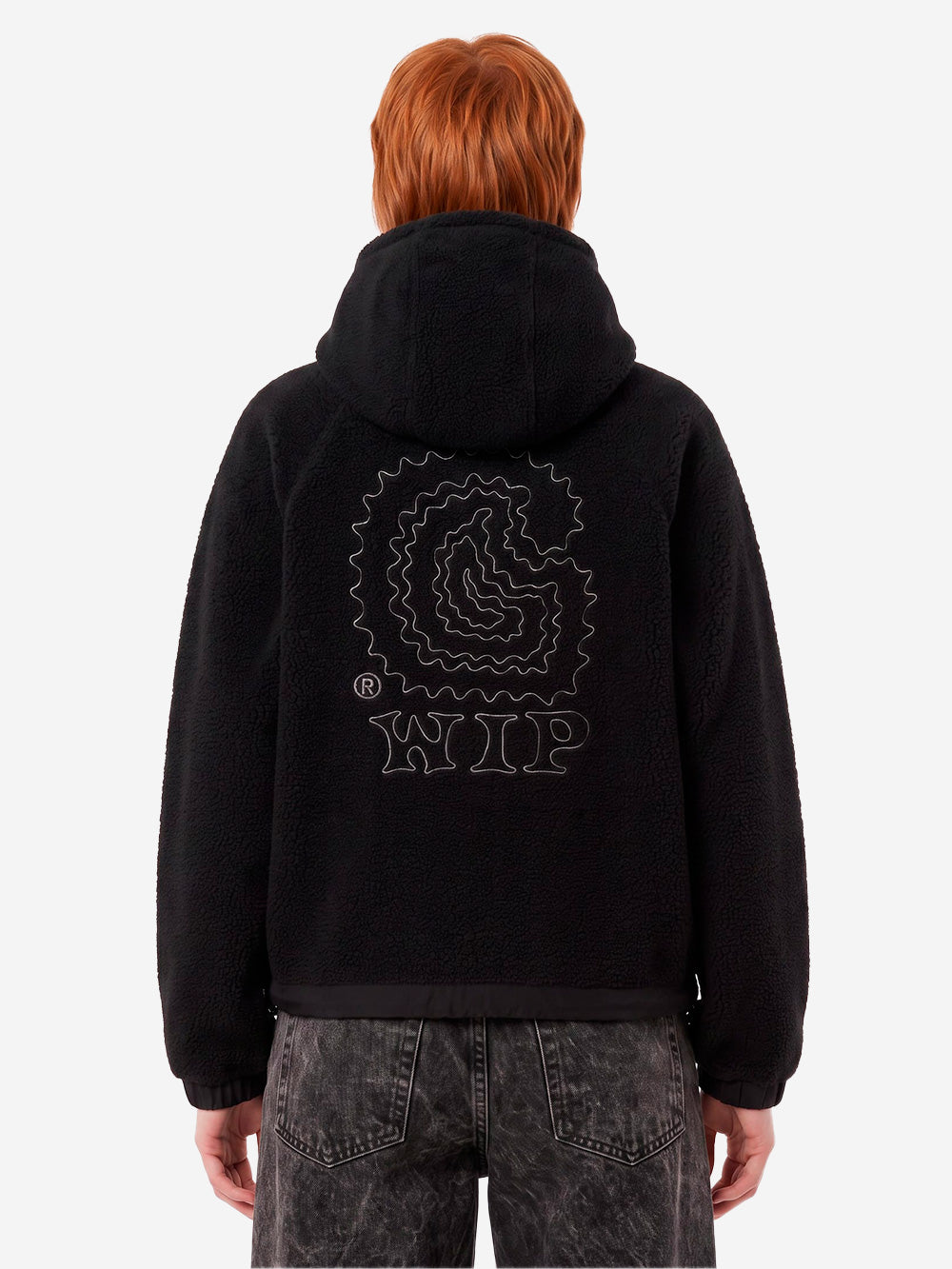CARHARTT WIP W'Hooded Limm C Fleece Giacchetto Nero Urbanstaroma
