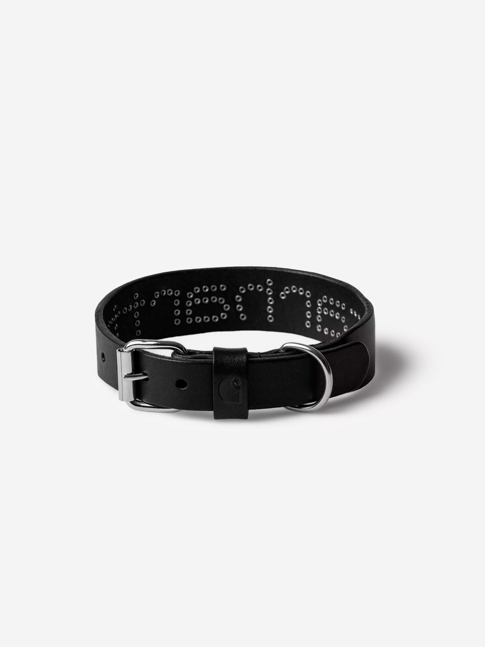 CARHARTT WIP Script Studs Collare per cani S/M Nero Urbanstaroma