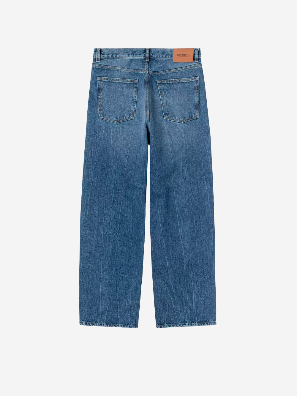 CARHARTT WIP Payson Pant in denim blu marble used wash Blu Urbanstaroma