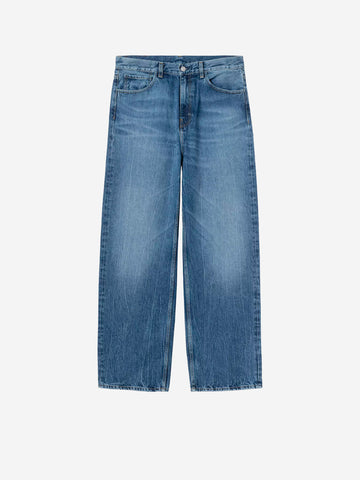 CARHARTT WIP Payson Pant in denim blu marble used wash Blu