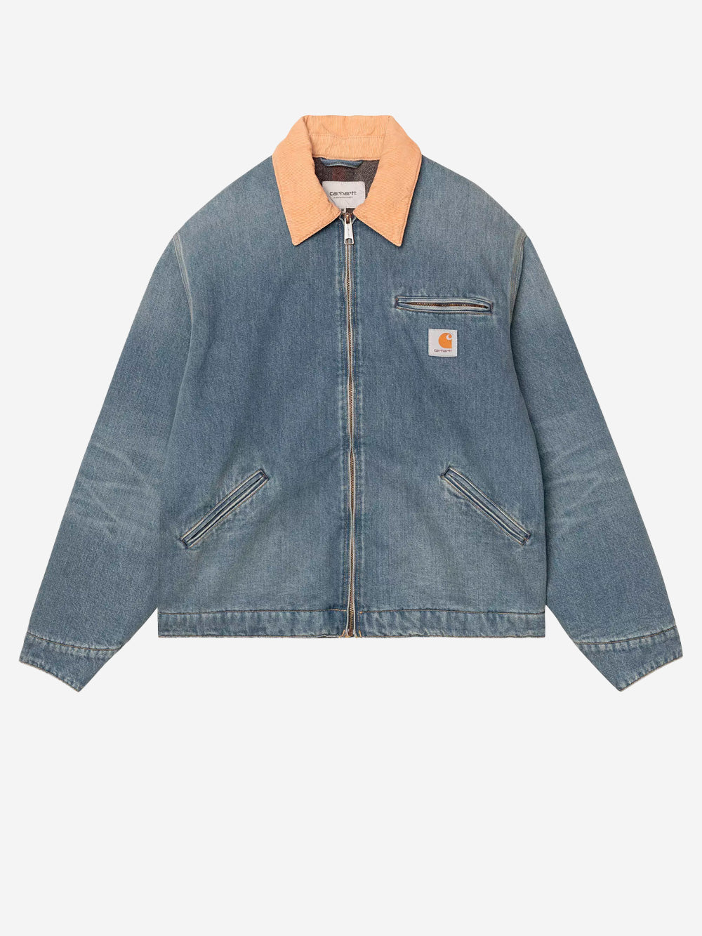 CARHARTT WIP OG Detroit Jacket blu used wash Denim Urbanstaroma