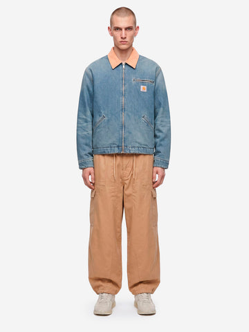 CARHARTT WIP OG Detroit Jacket blu used wash Denim