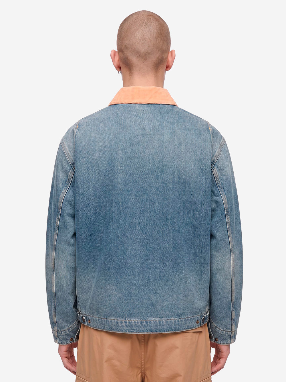 CARHARTT WIP OG Detroit Jacket blu used wash Denim Urbanstaroma