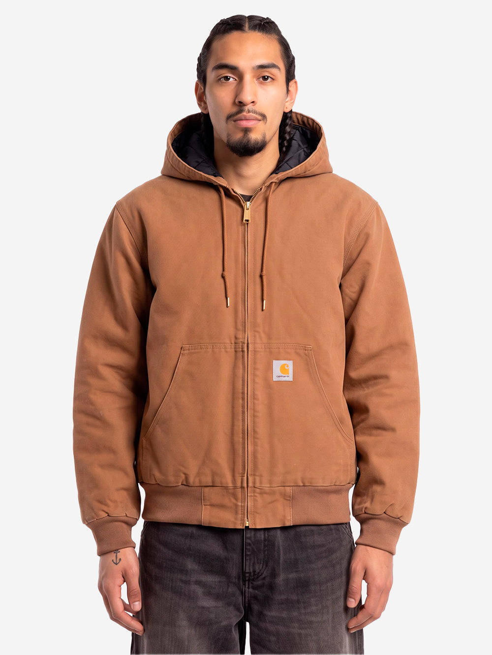 CARHARTT WIP OG Active Jacket marrone Marrone chiaro Urbanstaroma