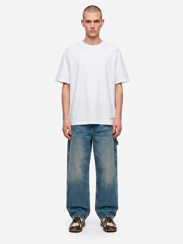 CARHARTT WIP T-shirt bianca Standard Crew Neck (x2) Bianco