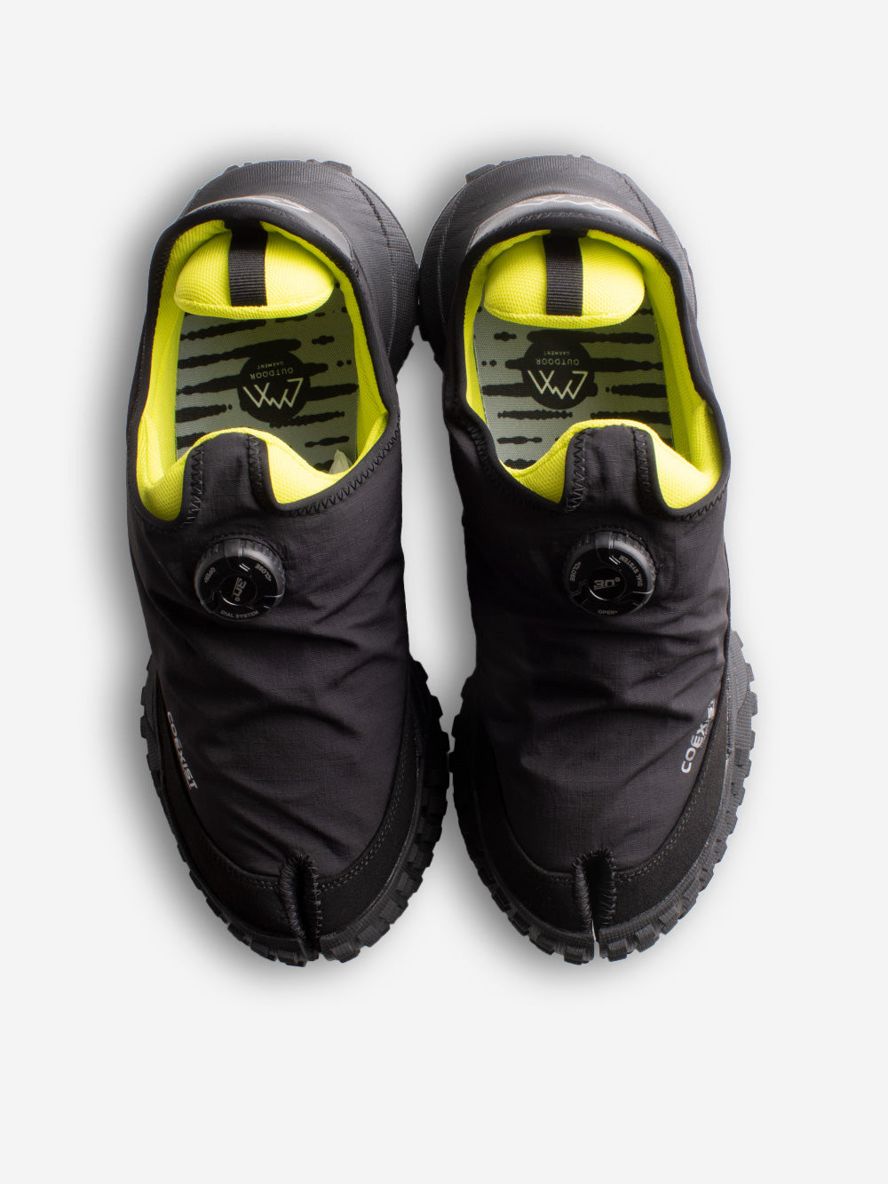 CMF OUTDOOR GARMENT Approch 03 Moc Tabi Sneakers nere Nero Urbanstaroma