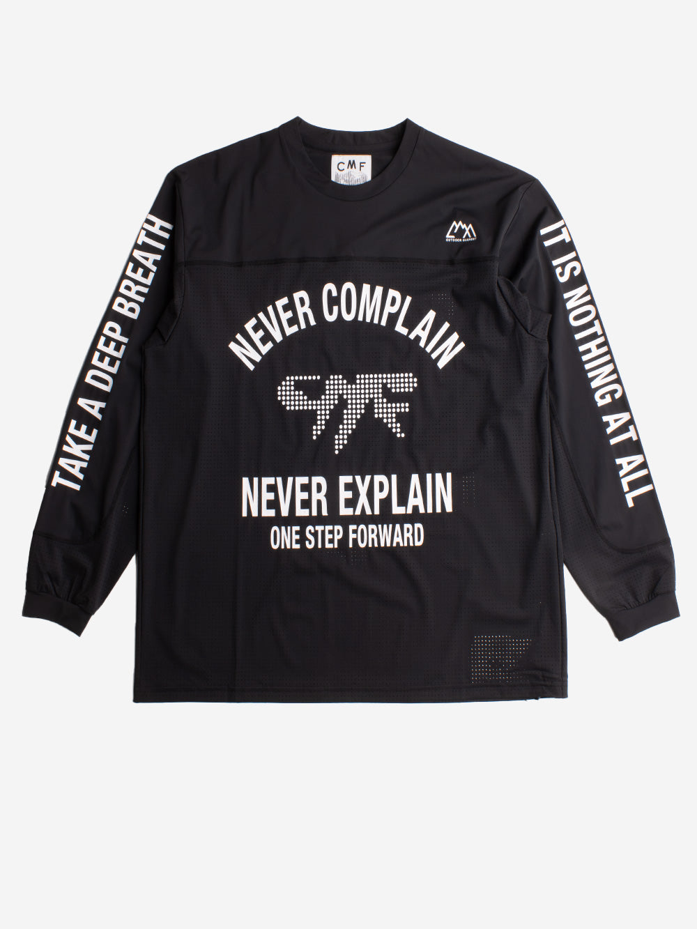 CMF OUTDOOR GARMENT T-shirt BMX a maniche lunghe nera Nero Urbanstaroma