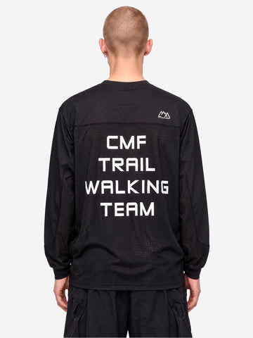 CMF OUTDOOR GARMENT T-shirt BMX a maniche lunghe nera Nero