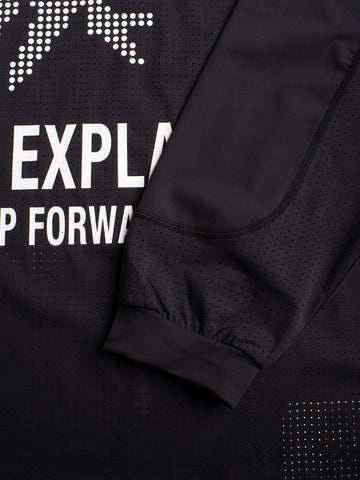 CMF OUTDOOR GARMENT T-shirt BMX a maniche lunghe nera Nero