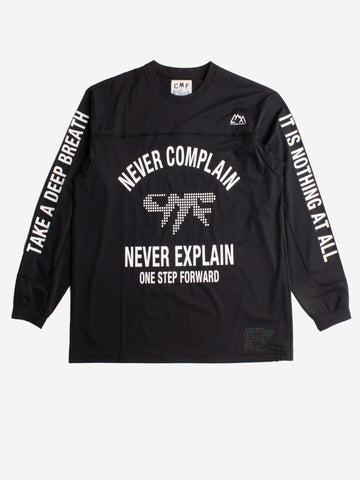 CMF OUTDOOR GARMENT T-shirt BMX a maniche lunghe nera Nero