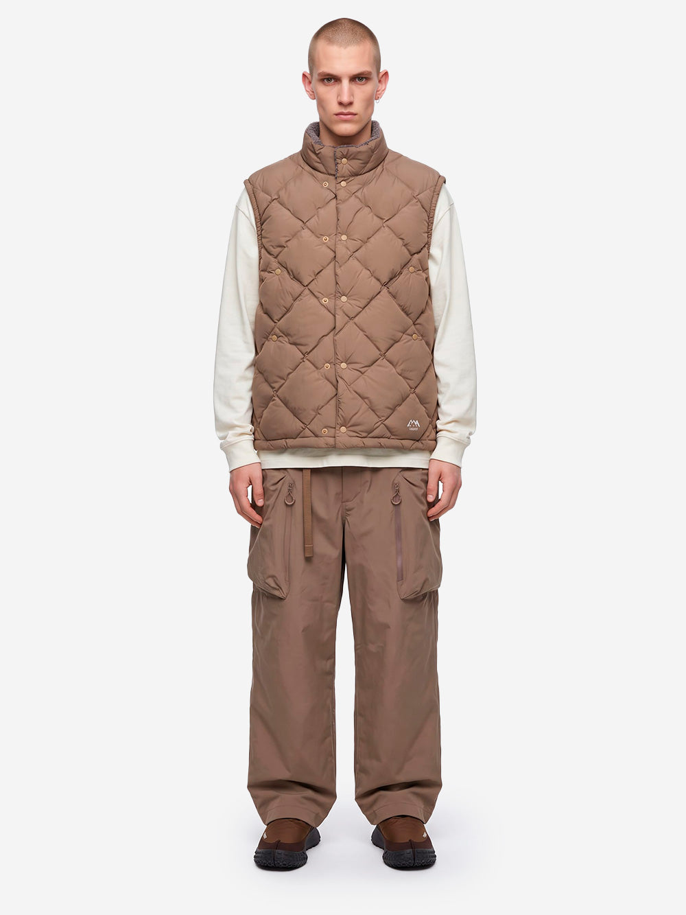 CMF OUTDOOR GARMENT Gilet CMF Woven Down beige Beige Urbanstaroma