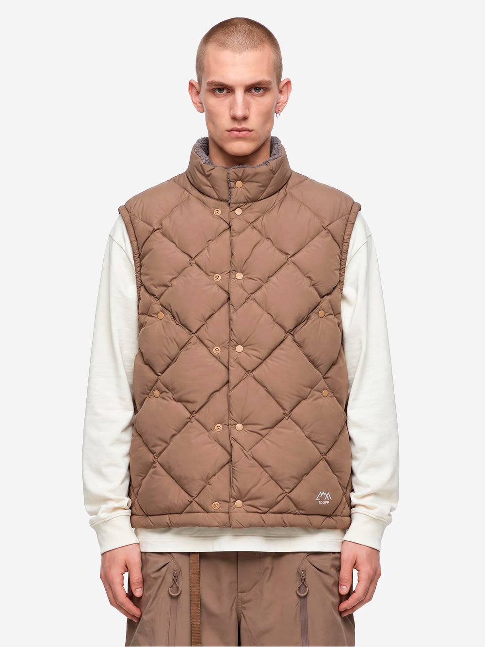 CMF OUTDOOR GARMENT Gilet CMF Woven Down beige Beige Urbanstaroma